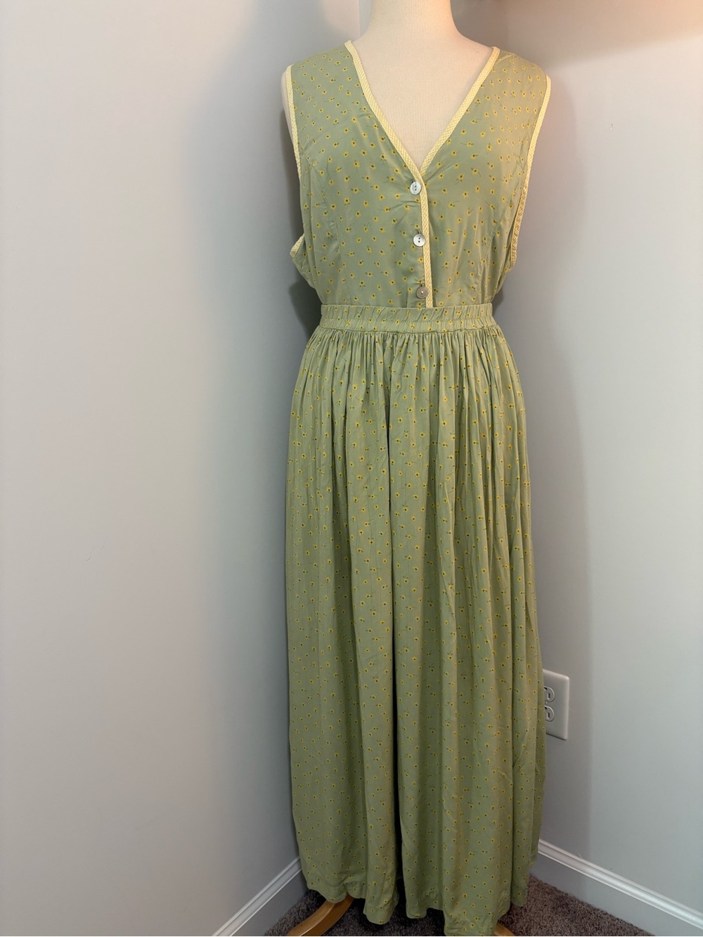 Vintage Two-Piece Skirt Set